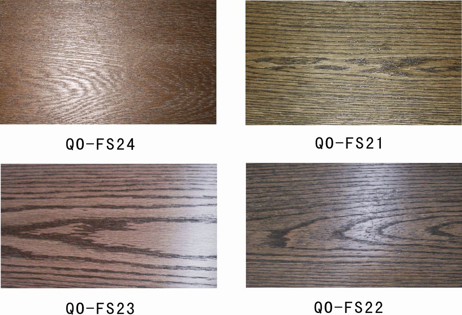 Oak handscraped wood flooring,brushed flooring